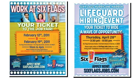 Six Flags Ads